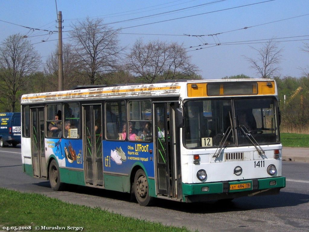 Санкт-Петербург, ЛиАЗ-5256.25 № 1411