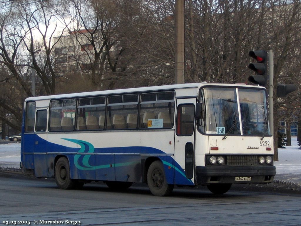 Санкт-Петербург, Ikarus 256.74 № 6222