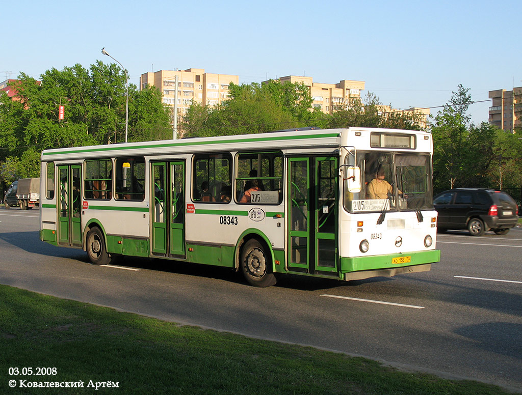 Москва, ЛиАЗ-5256.25 № 08343