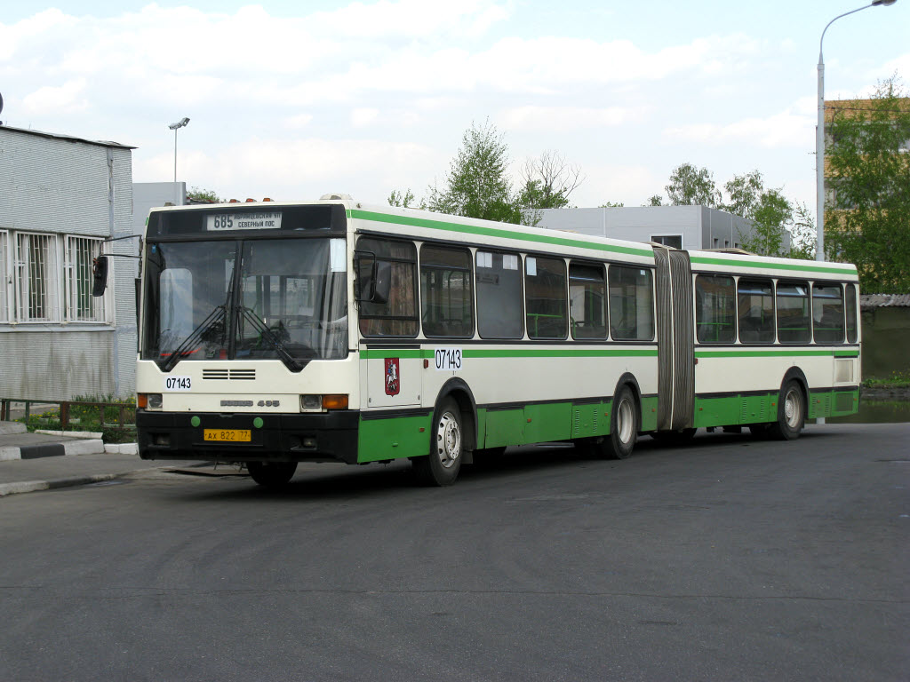 Москва, Ikarus 435.17 № 07143