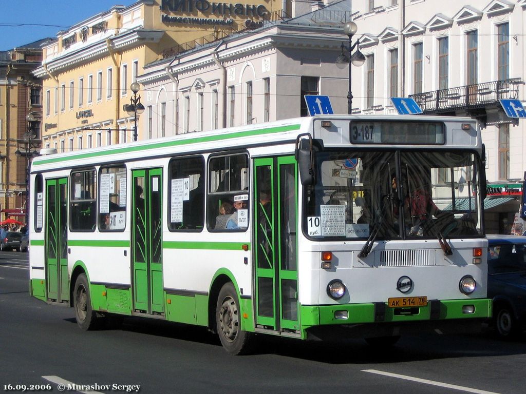 Санкт-Петербург, ЛиАЗ-5256.25 № АК 514 78