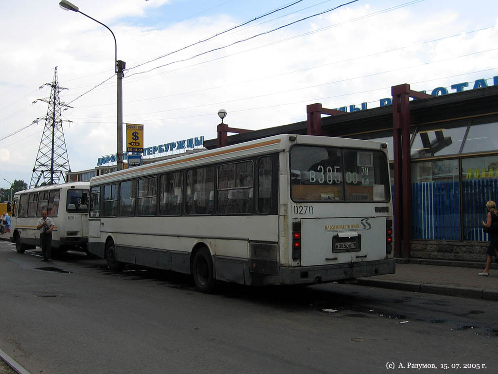 Санкт-Петербург, ЛиАЗ-5256.00-11 № 0270