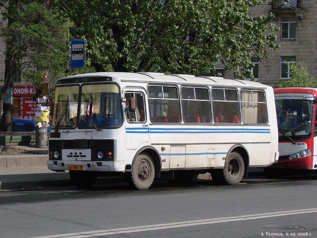 Санкт-Петербург, ПАЗ-3205  (все) № АА 987 78