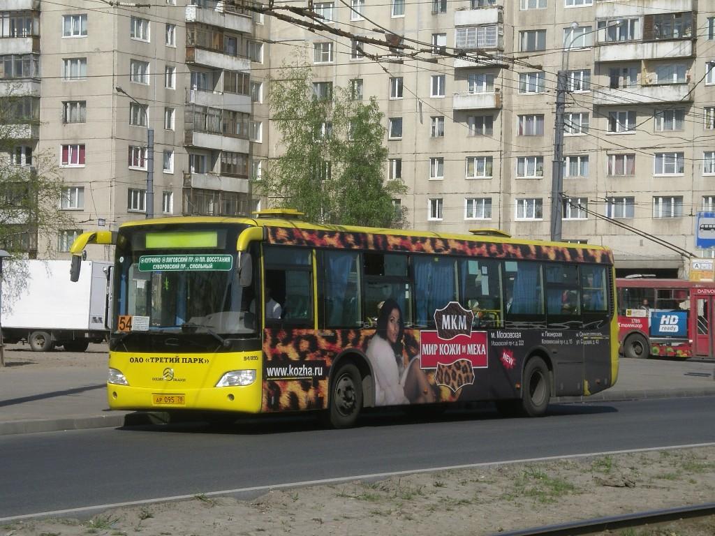 Санкт-Петербург, Golden Dragon XML6112UE № АР 095 78