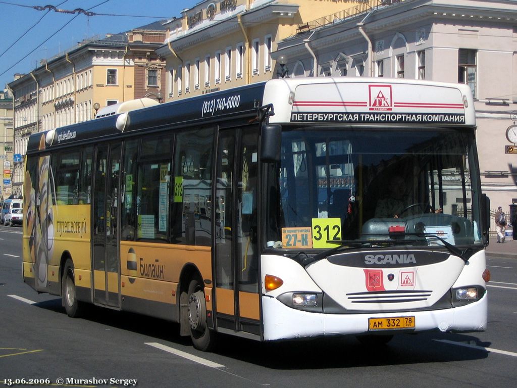 Saint Petersburg, Scania OmniLink I (Scania-St.Petersburg) # n086