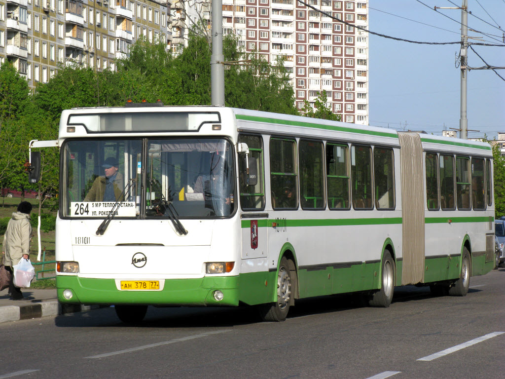 Москва, ЛиАЗ-6212.01 № 18101