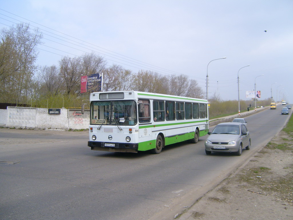 Ульяновская область, ЛиАЗ-5256.00 № 114