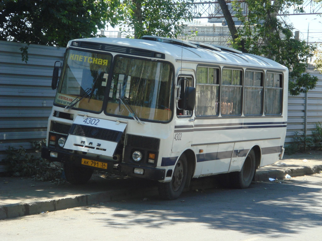 Волгоградская область, ПАЗ-32051-110 № 4302