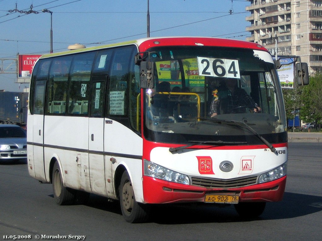 Санкт-Петербург, Yutong ZK6737D № n340