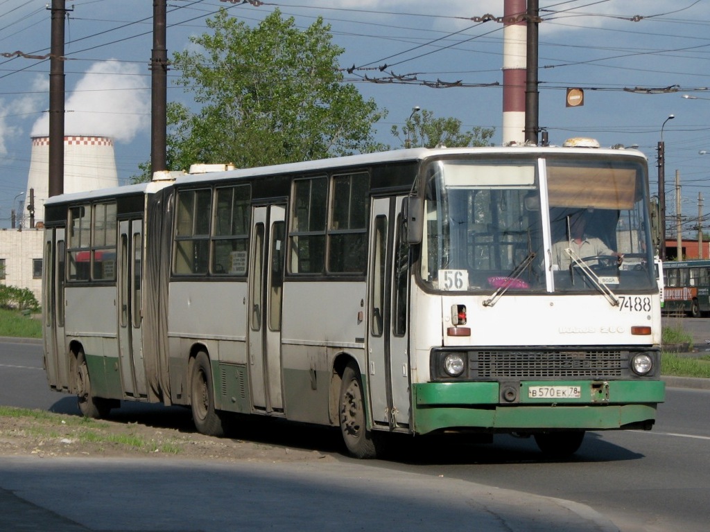 Санкт-Петербург, Ikarus 280.33O № 7488