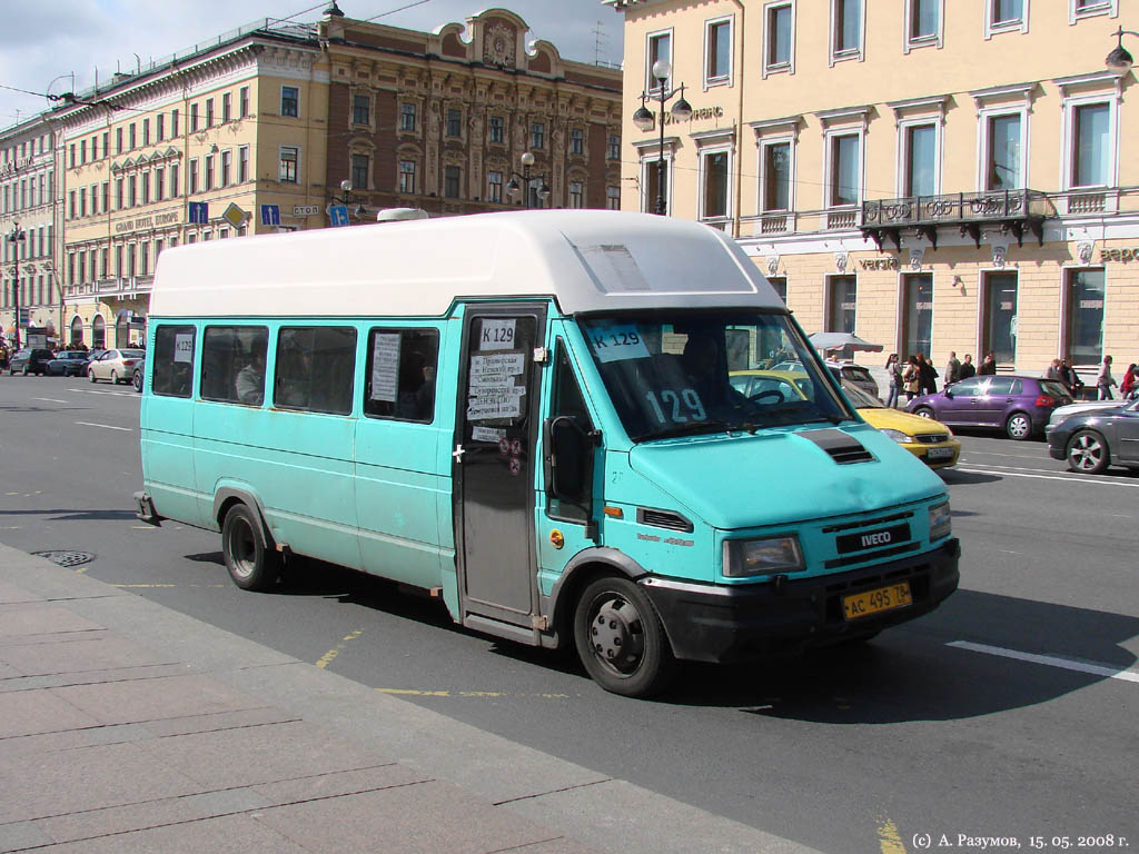 Санкт-Петербург, IVECO TurboDaily A45-12 № АС 495 78