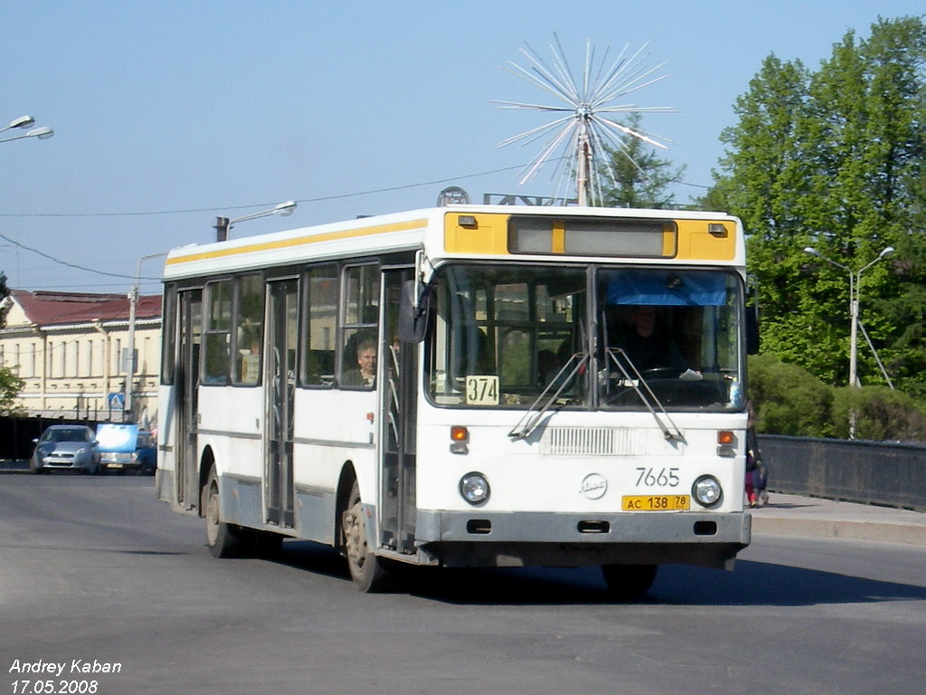 Санкт-Петербург, ЛиАЗ-5256.00 № 7665