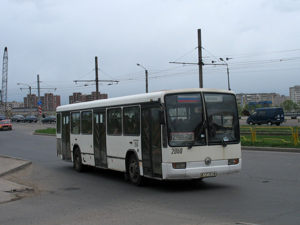 Вологодская область, Mercedes-Benz O345 № 2060