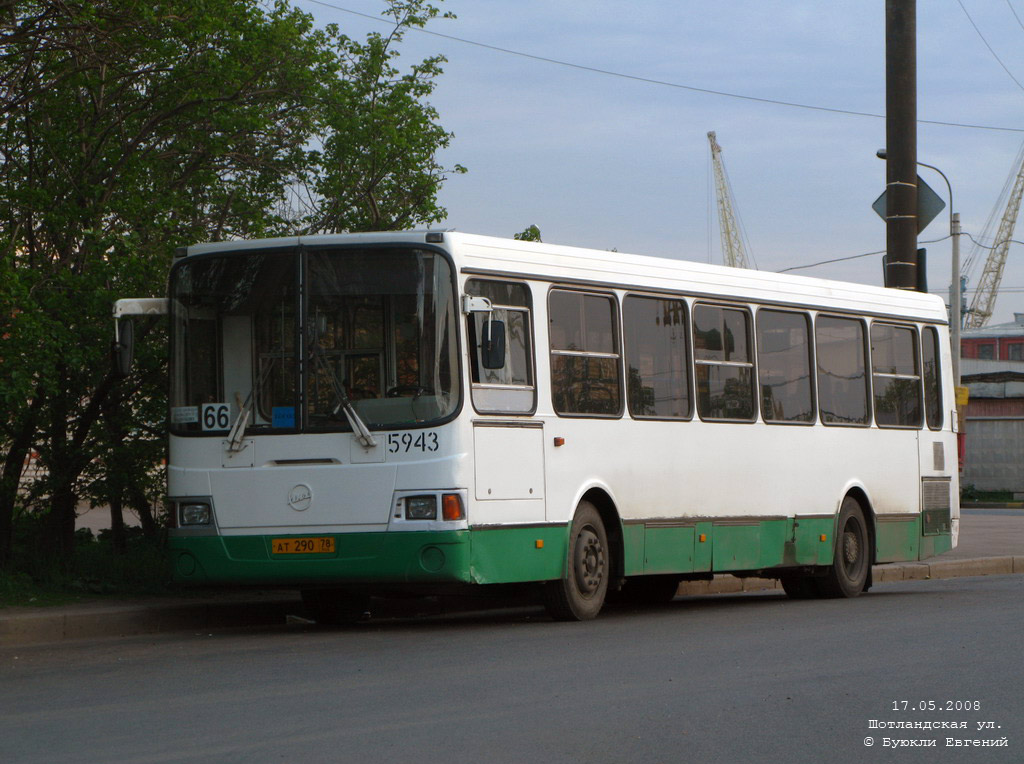 Санкт-Петербург, ЛиАЗ-5256.25 № 5943