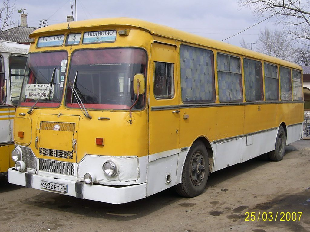 Ростовская область, ЛиАЗ-677М № 216