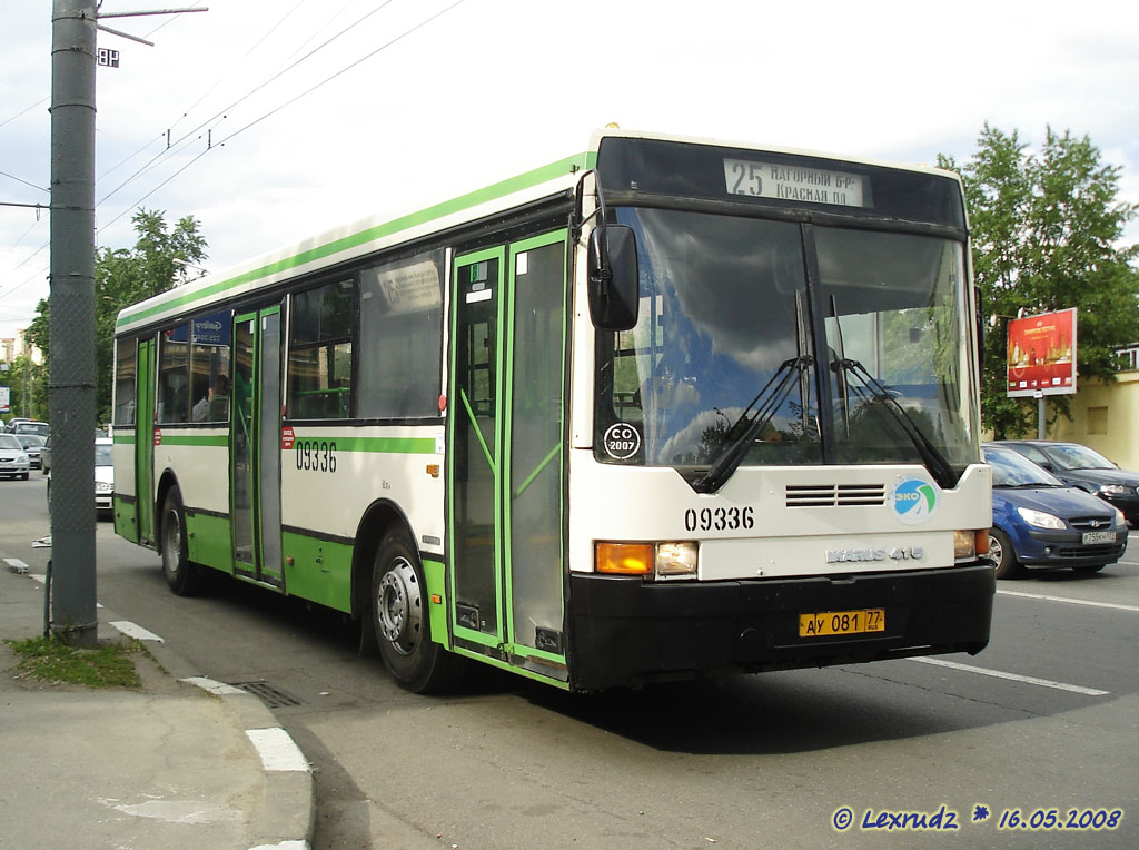 Москва, Ikarus 415.33 № 09336