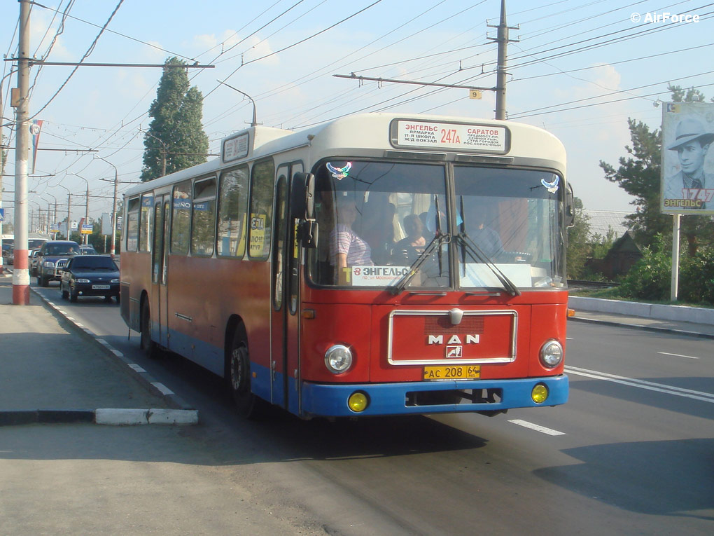 Саратовская область, MAN 789 SÜ240 № АС 208 64