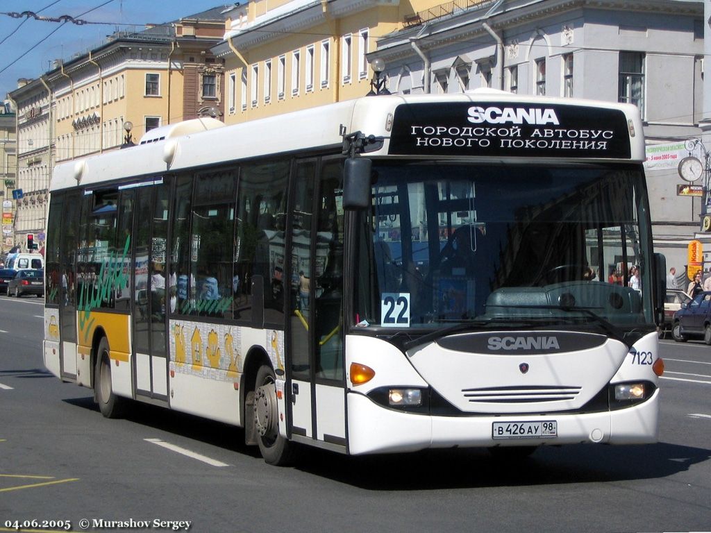 Санкт-Петербург, Scania OmniLink I (Скания-Питер) № 7123