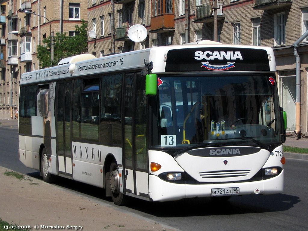Sankt Petersburg, Scania OmniLink I (Scania-St.Petersburg) Nr 7128