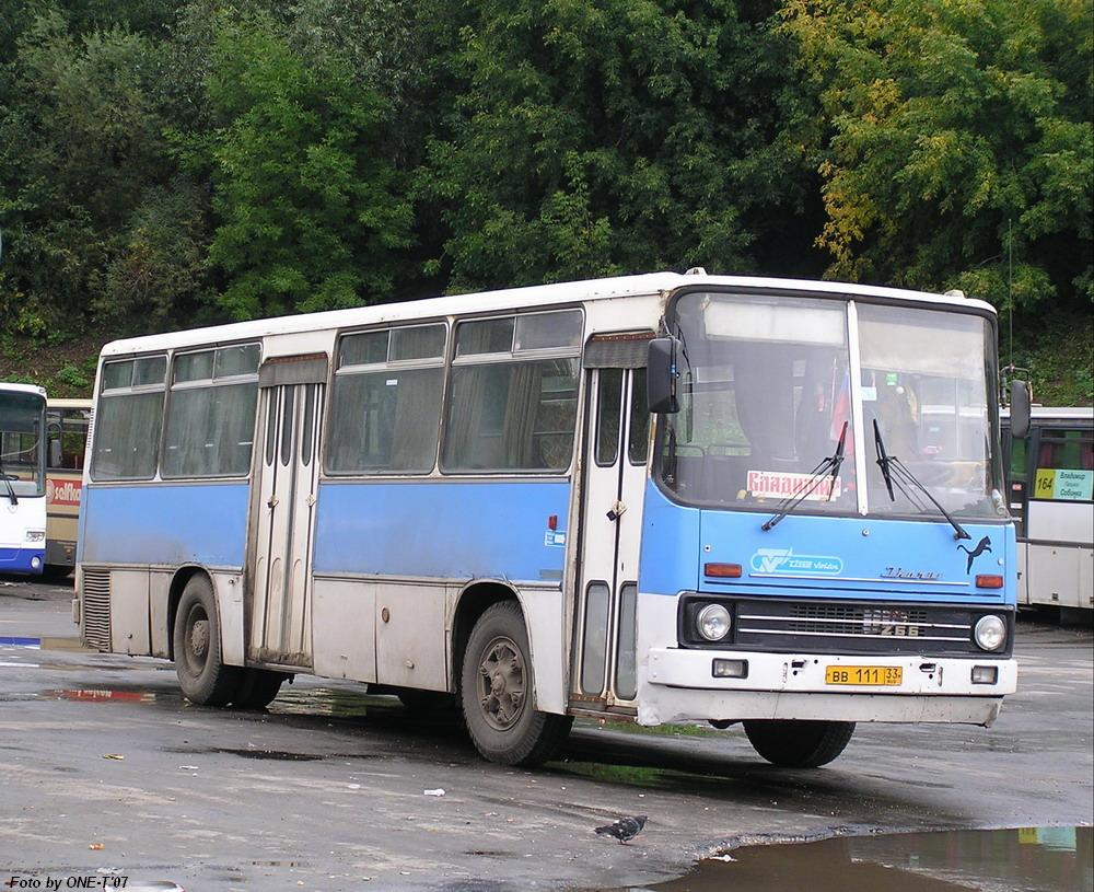 Владимирская область, Ikarus 266.25 № ВВ 111 33