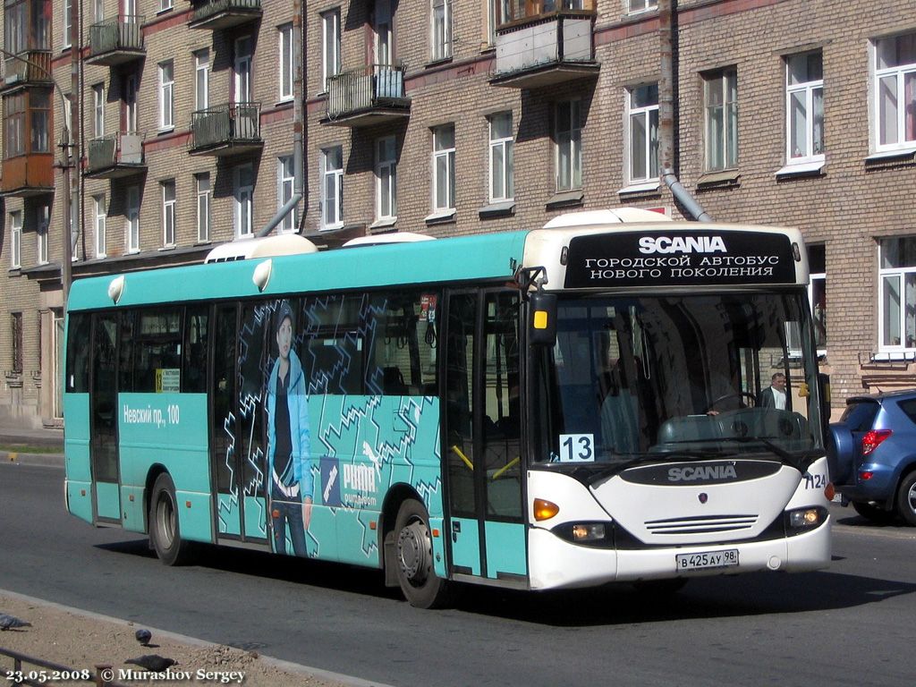 Санкт-Петербург, Scania OmniLink I (Скания-Питер) № 7124