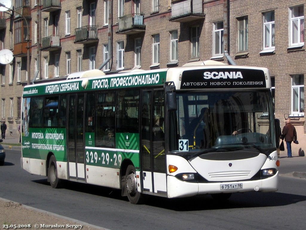 Санкт-Петербург, Scania OmniLink I (Скания-Питер) № 7440