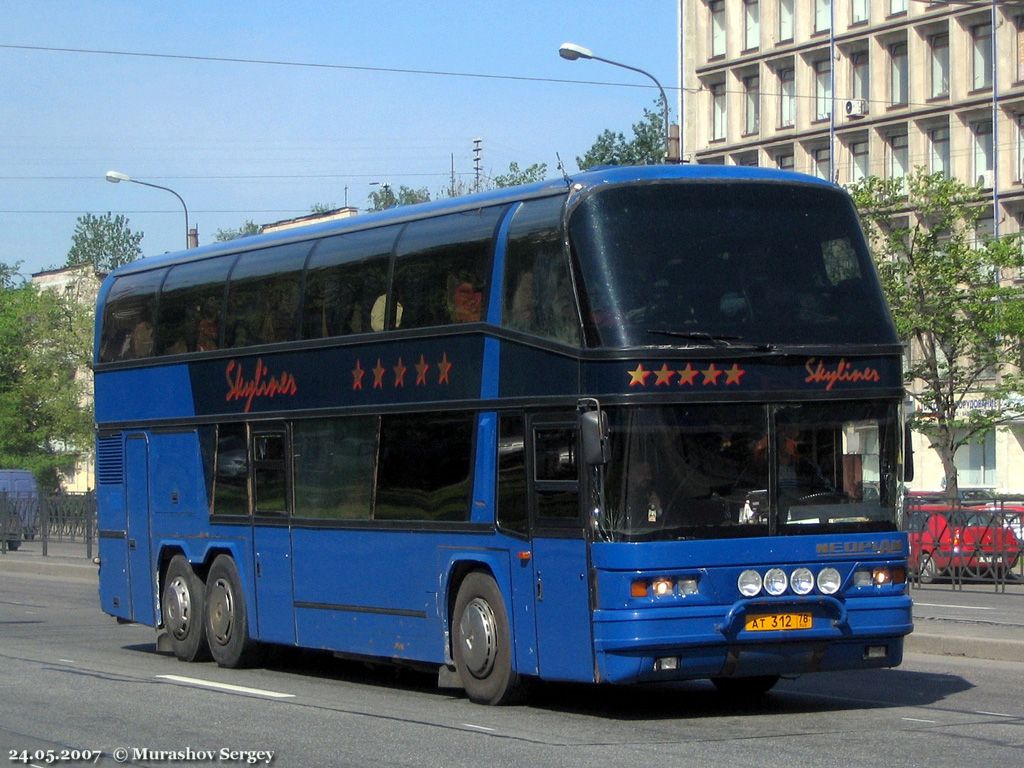 Санкт-Петербург, Neoplan N122/3 Skyliner № АТ 312 78