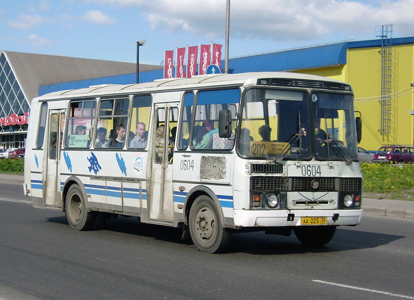 Вологодская область, ПАЗ-4234 № 0604