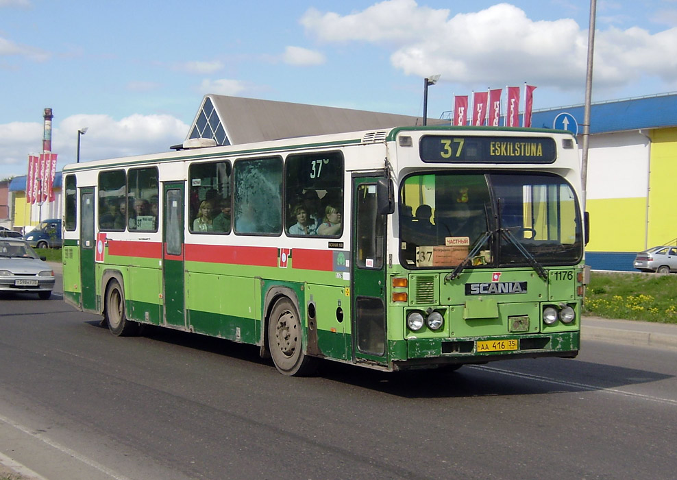 Вологодская область, Scania CN112CL № АА 416 35