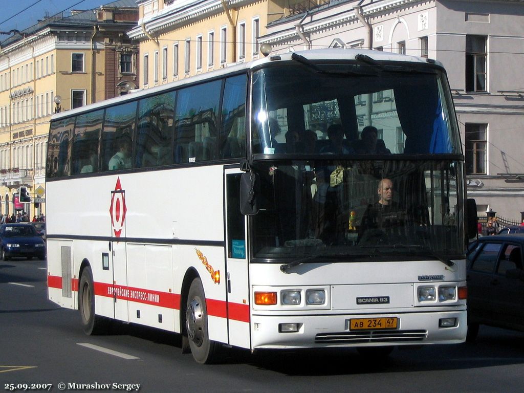 Ленінградская вобласць, Berkhof Excellence 2000HL № АВ 234 47