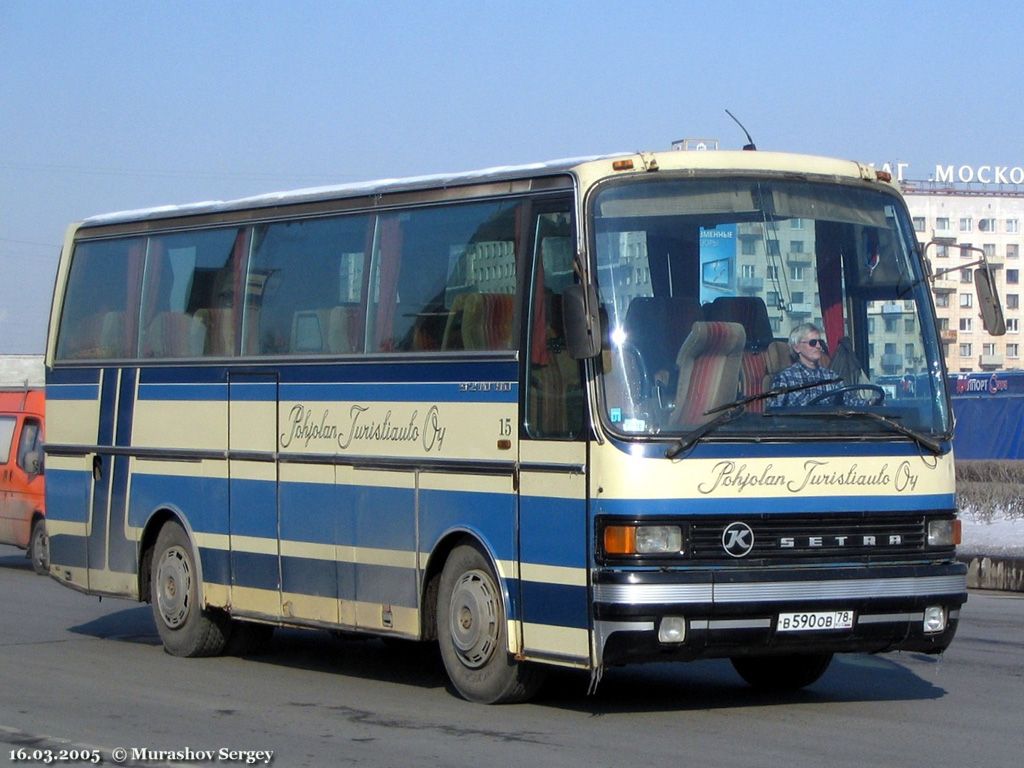 Санкт-Петербург, Setra S210HD № В 590 ОВ 78