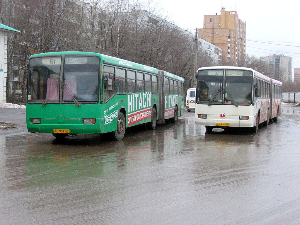 Самарская область, Mercedes-Benz O345G № 50449; Самарская область, Mercedes-Benz O345G № 50454; Самарская область — Автовокзалы, автостанции и конечные остановки