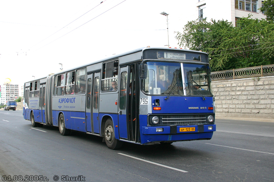 Свердловская область, Ikarus 283.10 № 799