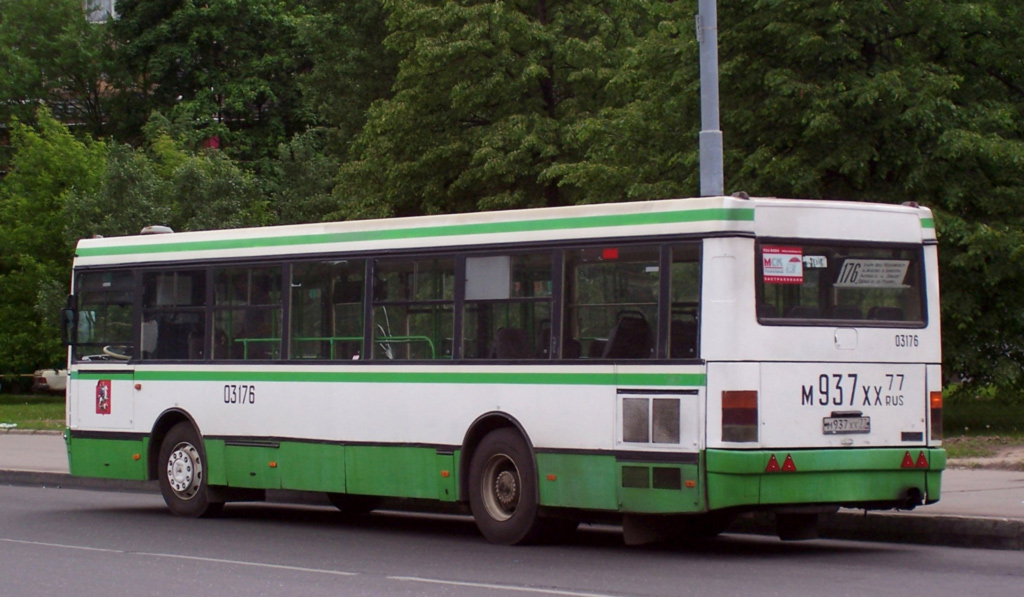 Москва, Ikarus 415.33 № 03176