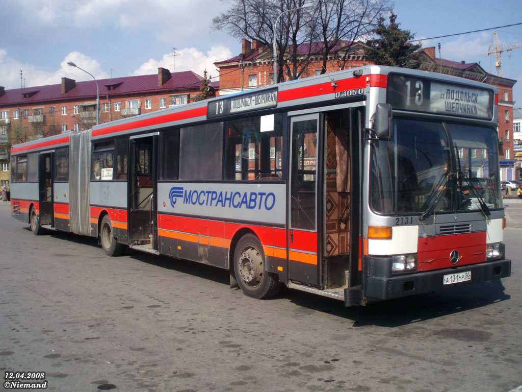 Московская область, Mercedes-Benz O405GTD № 2131