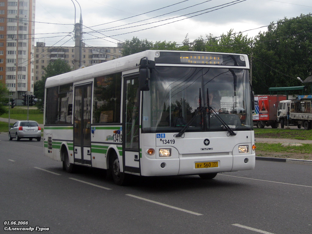 Москва, ПАЗ-3237-01 № 13419