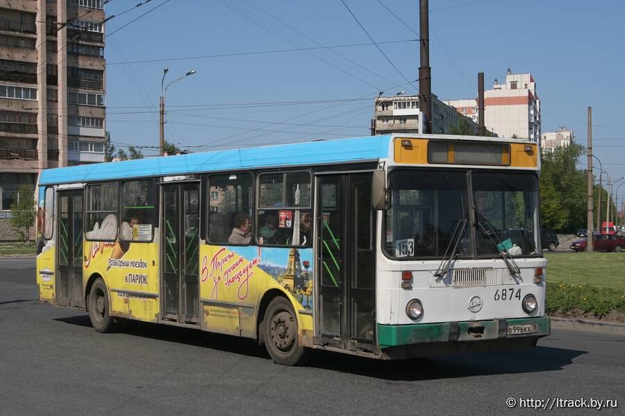 Санкт-Петербург, ЛиАЗ-5256.00 № 6874