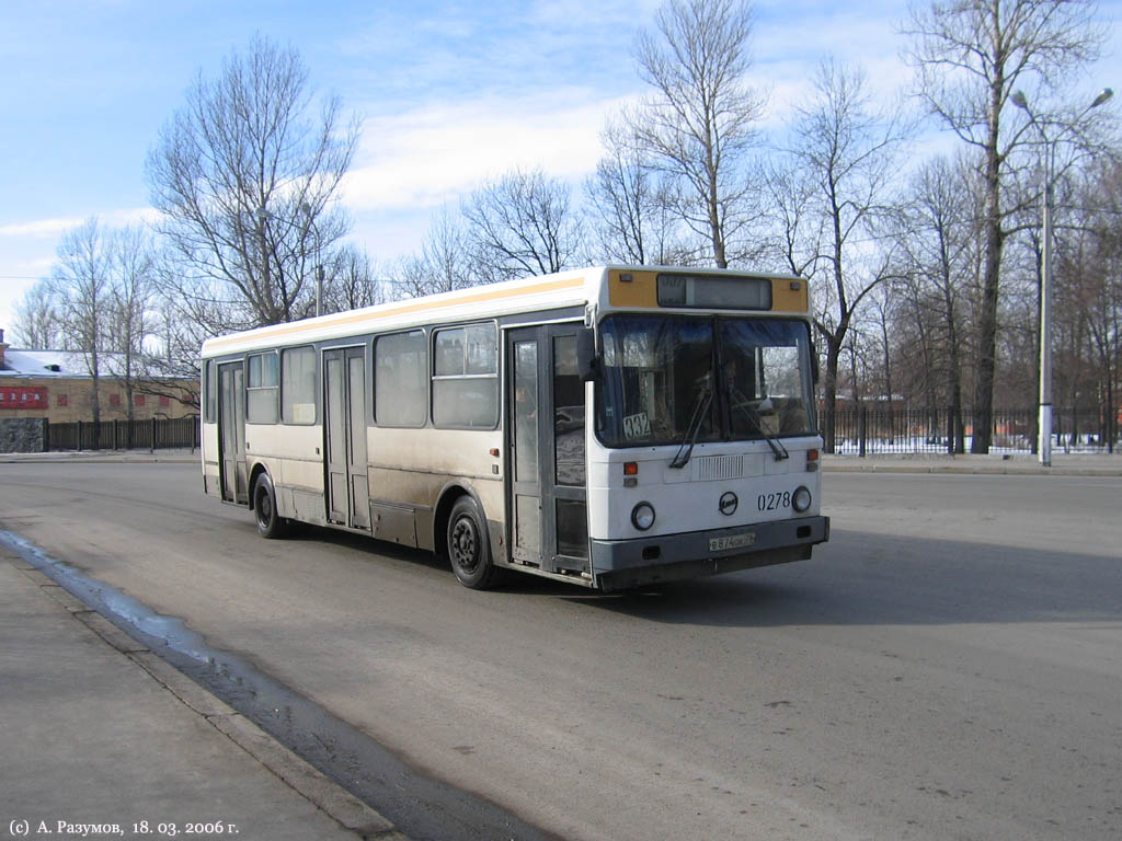 Санкт-Петербург, ЛиАЗ-5256.00 № 0278