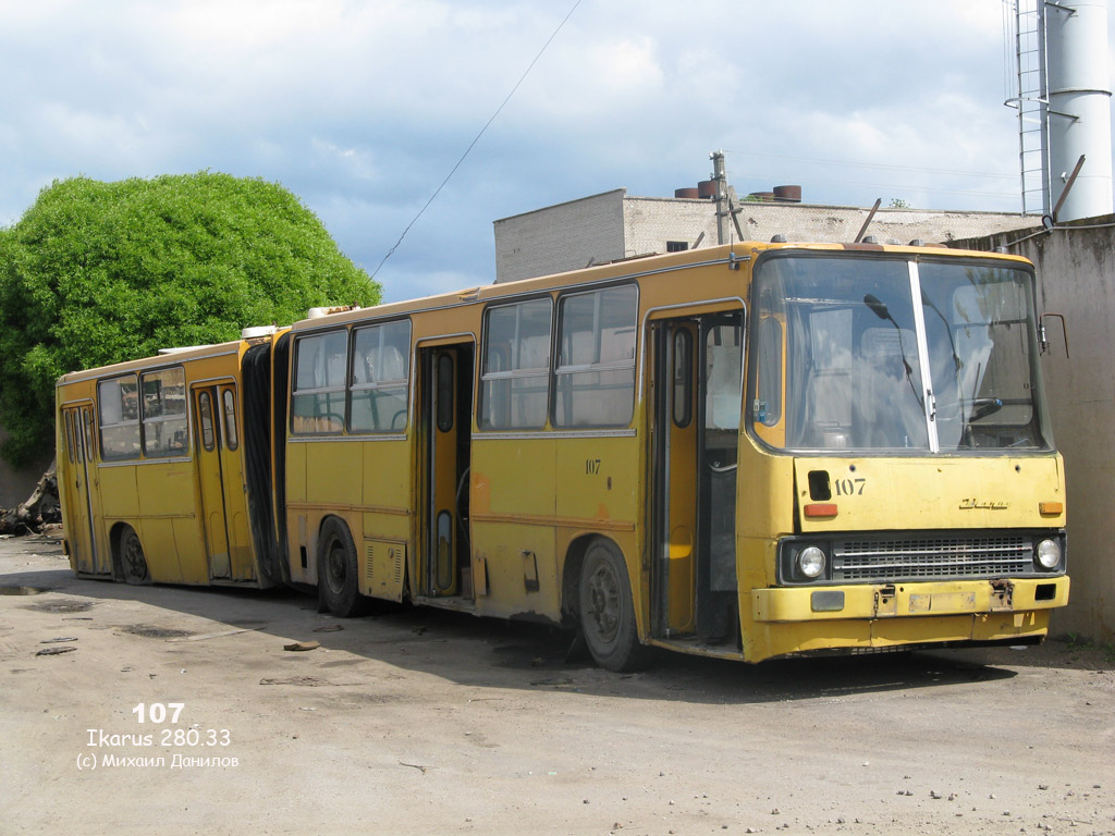 Псковская область, Ikarus 280.33 № 107