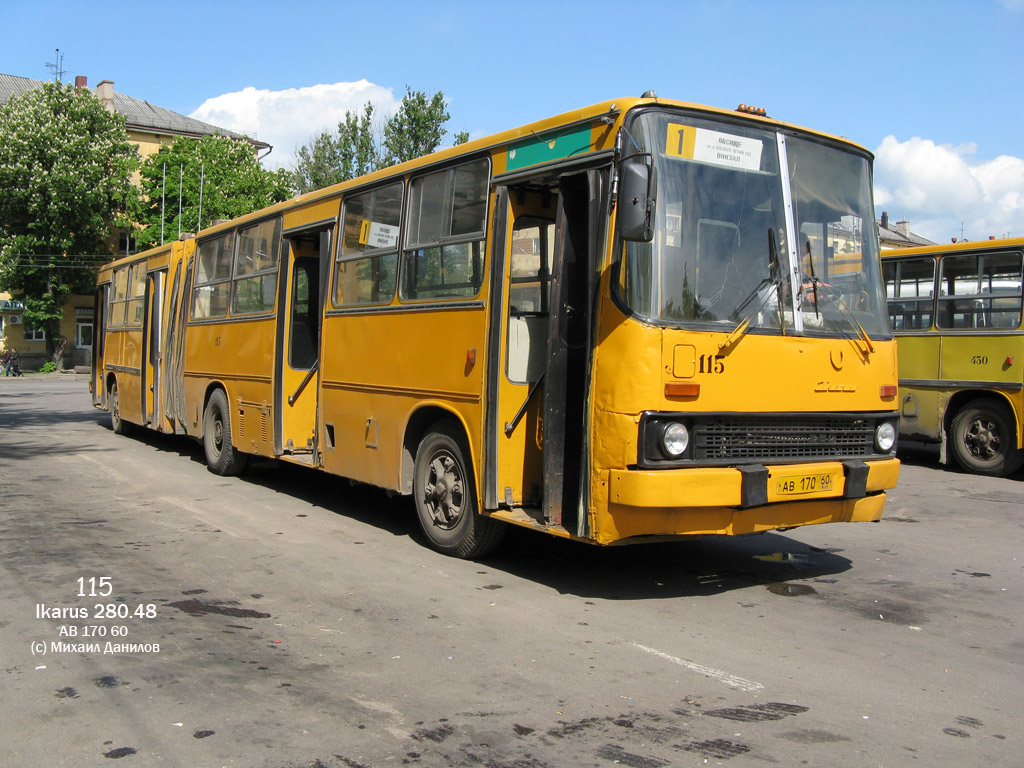 Псковская область, Ikarus 280.48 № 115