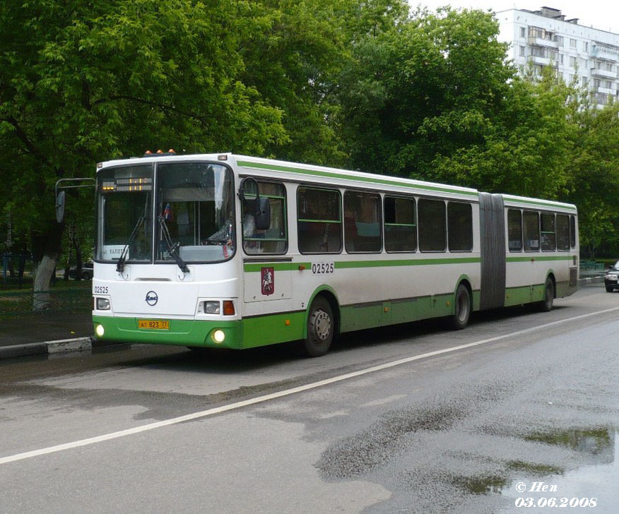 Москва, ЛиАЗ-6212.01 № 02525