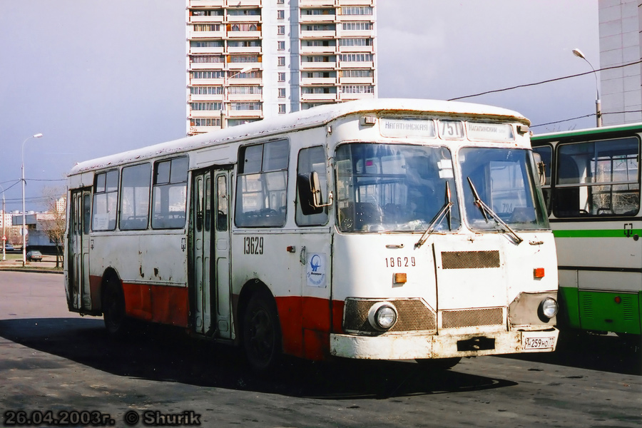 Москва, ЛиАЗ-677М № 13629