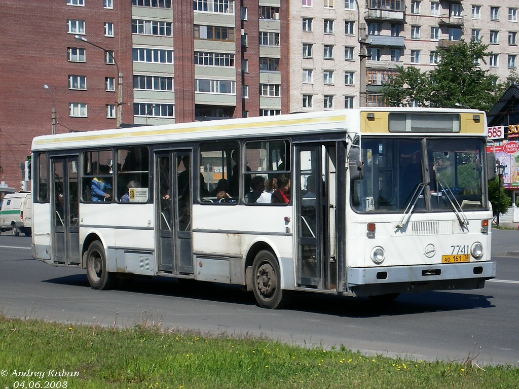 Санкт-Петербург, ЛиАЗ-5256.00 № 7741