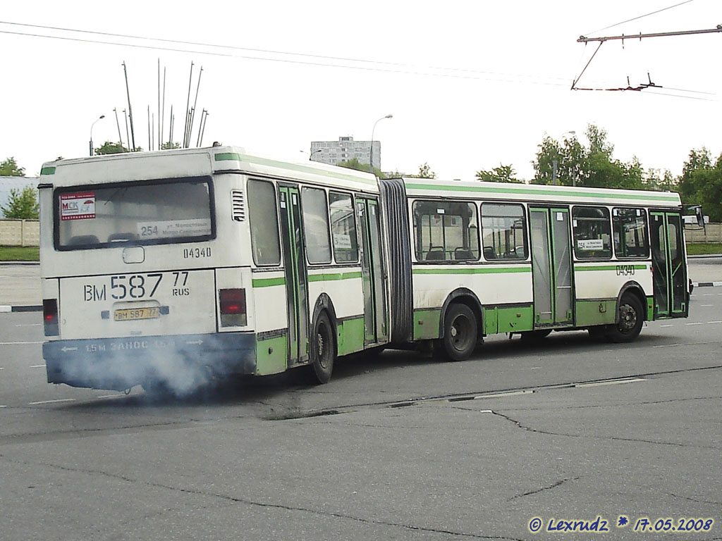 Москва, Ikarus 435.17 № 04340