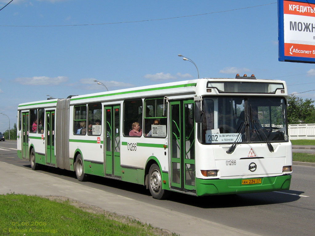 Moszkva, LiAZ-6212.00 sz.: 01266