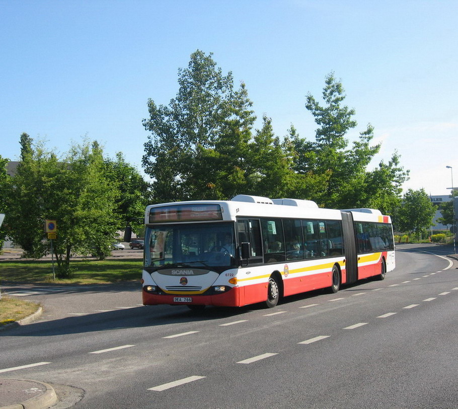 Швеция, Scania OmniCity I № 6722