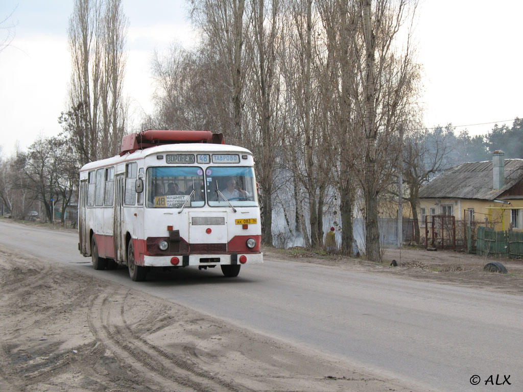 Воронежская область, ЛиАЗ-677М № АК 083 36