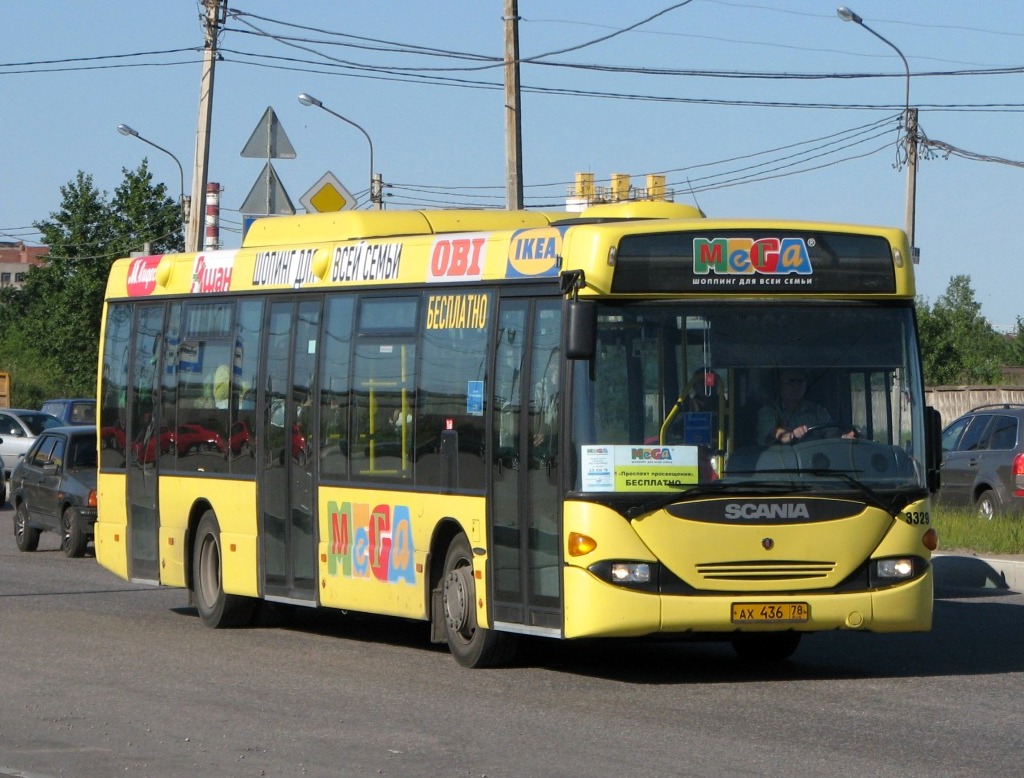 Санкт-Петербург, Scania OmniLink I (Скания-Питер) № 3329