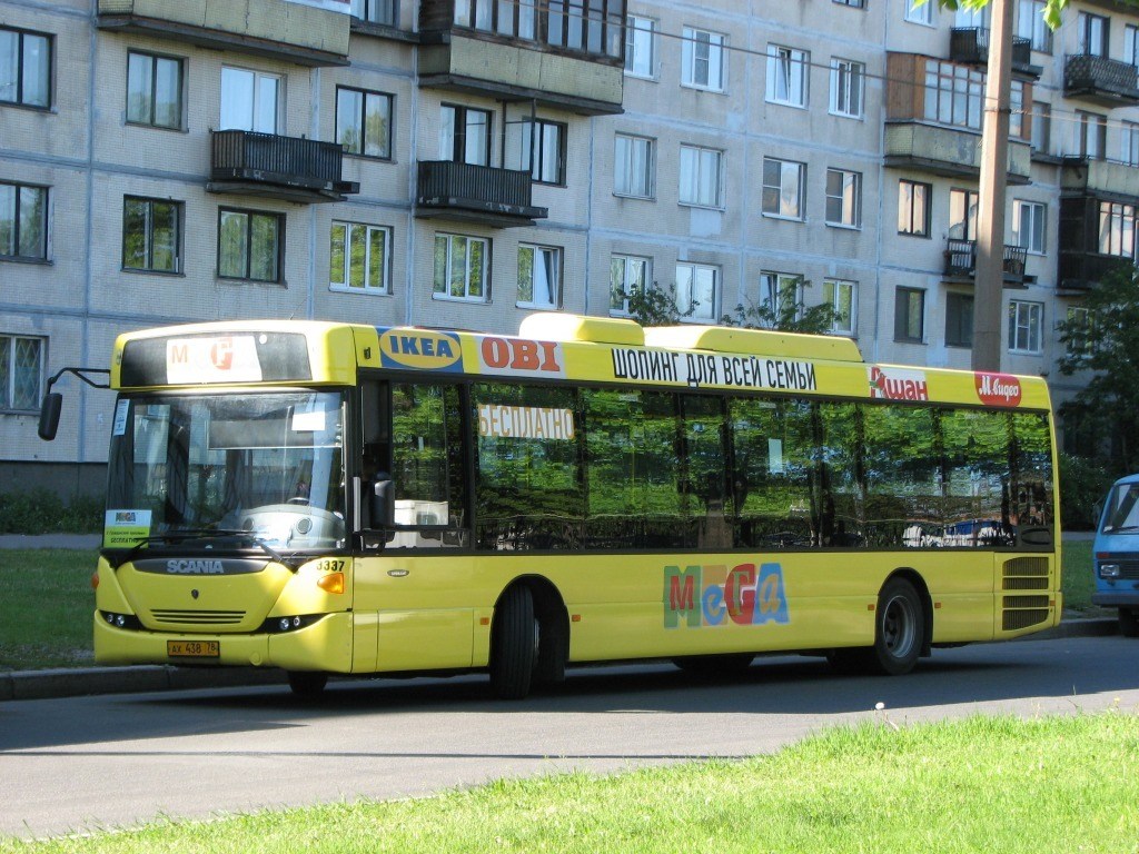 Санкт-Петербург, Scania OmniLink II (Скания-Питер) № 3337