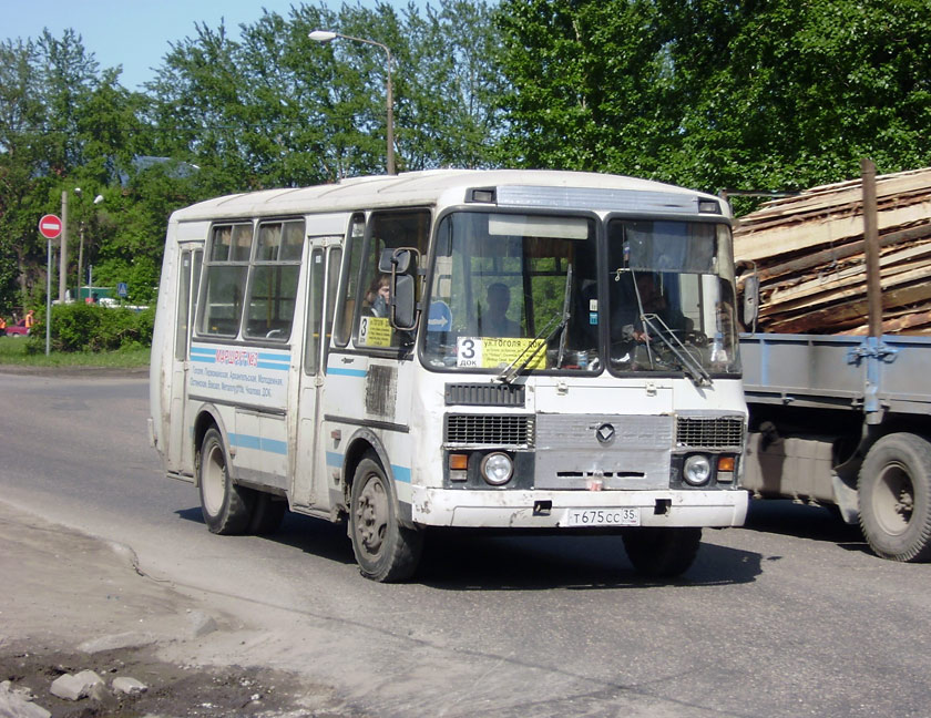 Вологодская область, ПАЗ-32054-07 № Т 675 СС 35